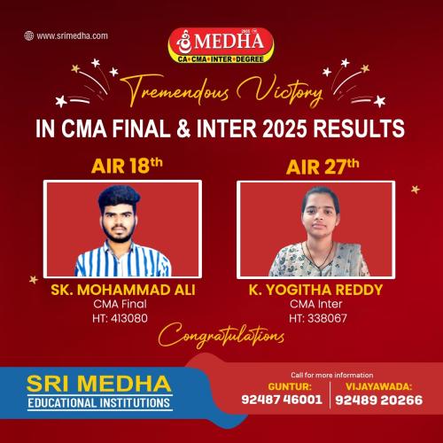 In CMA Final & Inter 2025 Results